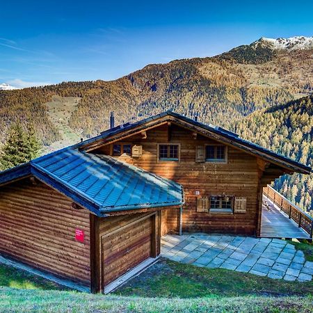 Chalet Le Chapeau La Tzoumaz Exterior foto